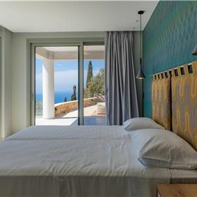 3 bedroom villa with pool & sea views, Makrades, sleeps 6